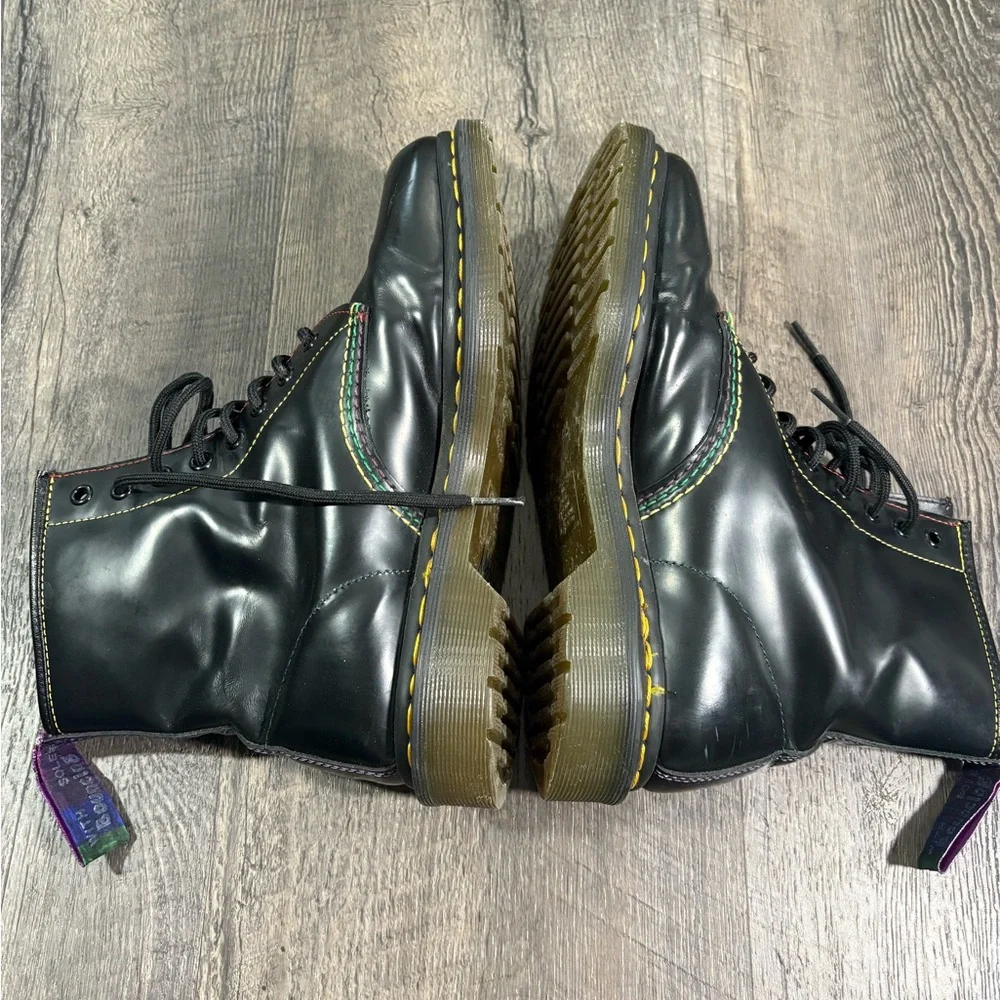DR. MARTENS 1460 Pride 8-Eye Boot - Picture 7 of 9